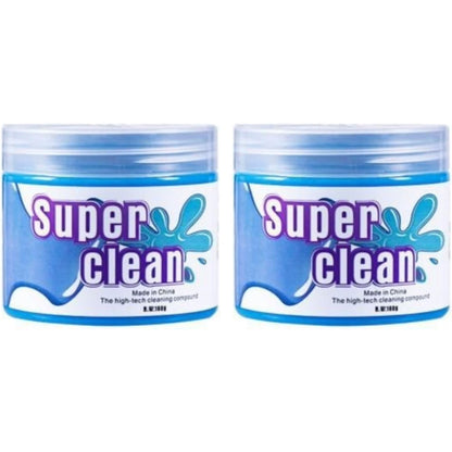 Transform Your Car Cleaning Routine with Our Super Clean Gel - The Ultimate Dust Remover for Interiors and Electronics