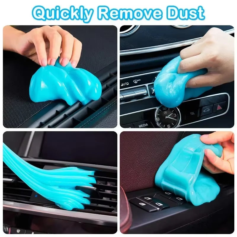 Transform Your Car Cleaning Routine with Our Magic Mud Gel - The Ultimate Dust Remover for Interiors and Electronics